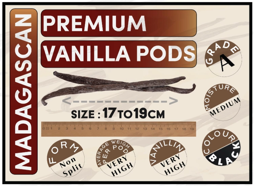 Premium Vanilla Pods pack